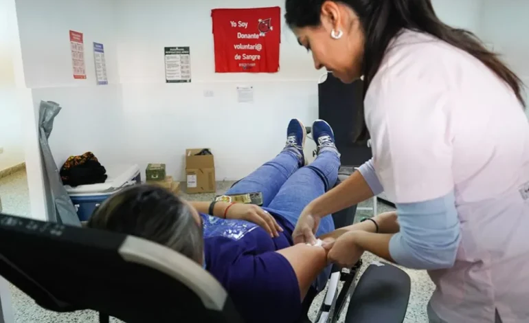  El Centro Regional de Hemoterapia realiza una colecta externa en Casa de Gobierno