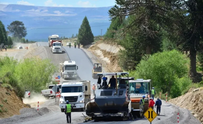  Continúa la pavimentación del segundo tramo de la Ruta Provincial 23