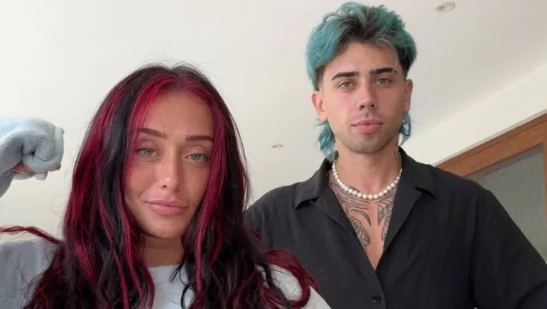 Revelaron un video inédito de Luck Ra dedicándole una canción de amor a Tuli Acosta